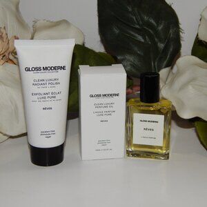 Gloss Moderne Reves 0.5oz Clean Luxury Perfume Oil & Radiant Polish 0.7oz